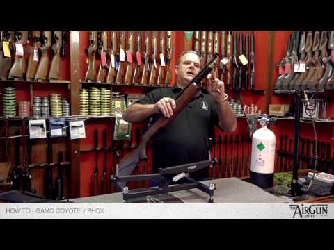 How to Use Your Air Rifle - Gamo Coyote Phox Demonstration