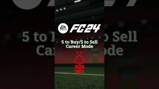 5 Players to Buy & 5 Players to Sell - Realistic Nottingham Forest Career Mode FC24 #easportsfc24