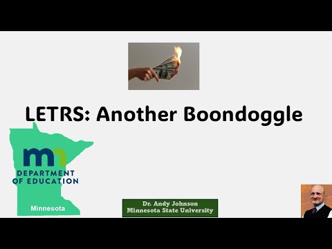 LETRS: Another For-profit Boondoggle