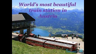 World’s most beautiful train station in Austria
