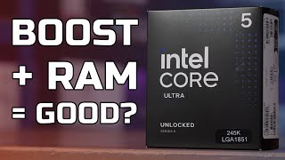 Intel Core Ultra 245K Boost + 8,000 MT/s RAM BENCHMARKED (vs 14600K)