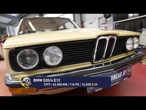 Petrolheads präsentiert 2 BMWs sierrabeige E12 und E23 Sammler Paket Oldtimer