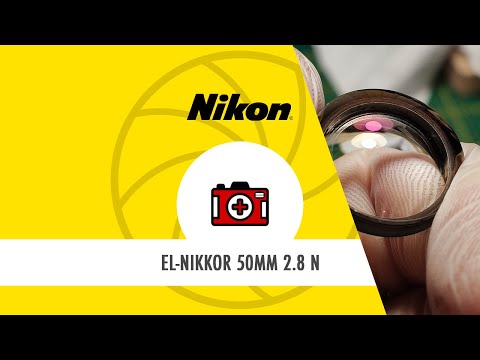 Nikon EL-Nikkor 50mm 2.8 N - Nettoyage de champignons