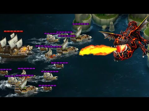 Gronckle VS Fleet 64 - Defend Berk - Dragons:Rise of Berk