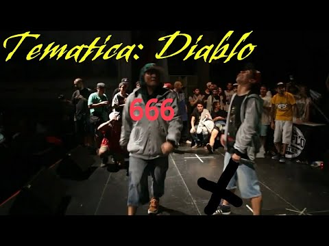 Aczino en modo Diablo vs teorema (su primer encuentro)