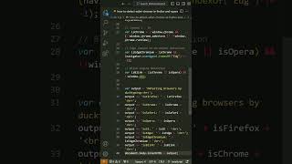 Download the video "javascript - How to detect Safari, Chrome, IE, Firefox and Opera browsers?"