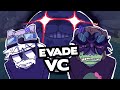 ADMIN Turns EVADE Into PARTY GAME! | Roblox Evade VC Funny Moments