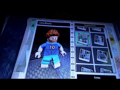 How to make Lionel messi in Lego DC super villains