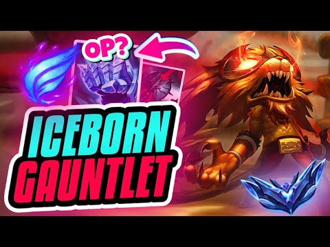ICEBORN GAUNTLET IS SLEEPER OP ON GNAR?!? Season 13 Gnar Ranked Gameplay (League of Legends)