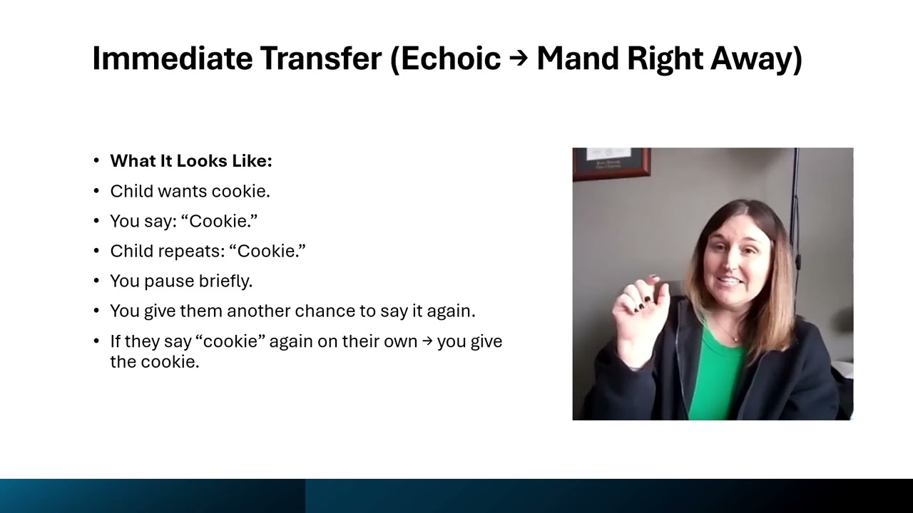 Autism Parent Training: Turning Echoes into Requests