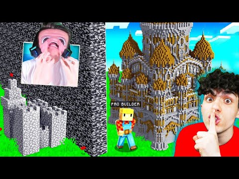 HO BARATO CON UN PRO BUILDER nella BUILD BATTLE CONTRO IL MIO AMICO NABBO su MINECRAFT!