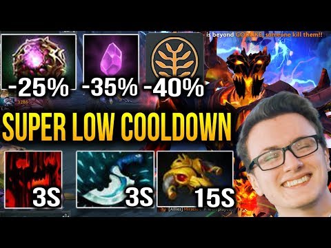 Miracle- Shadow Fiend EXTREMELY COOLDOWN REDUCTION Dota 2