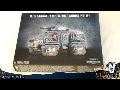 40k First Look Taurox Prime Astra Militarum Unboxing