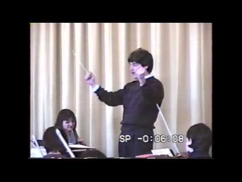 W. A. Mozart, The Magic Flute Overture (rehearsal).  Leandro Espinosa conducting.