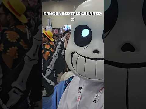How many time I got called "Sans Undertale" at San Japan 2024 in my Sans cosplay