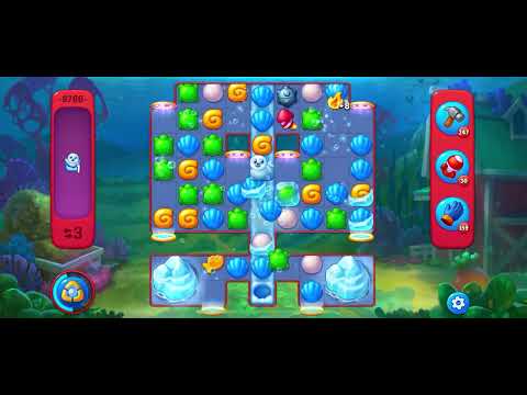 Fishdom Hard level 9766 no boosters フィッシュダム ハード