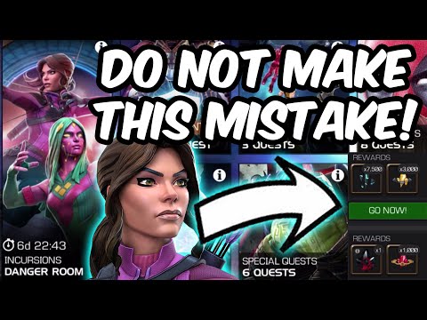 DO NOT MAKE THIS MISTAKE! - Danger Room Event March Guide & Tips - Marvel Contest of Champions