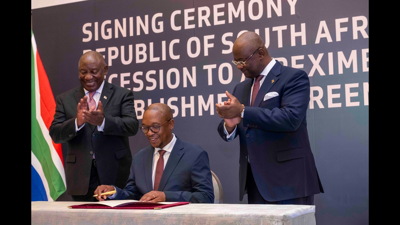 South Africa joins a shared continental journey.
