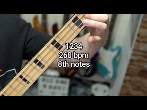 1234 260 bpm 8th notes