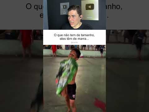 Oque eles não tem de TAMANHO eles tem de MARRA no FUTEBOL