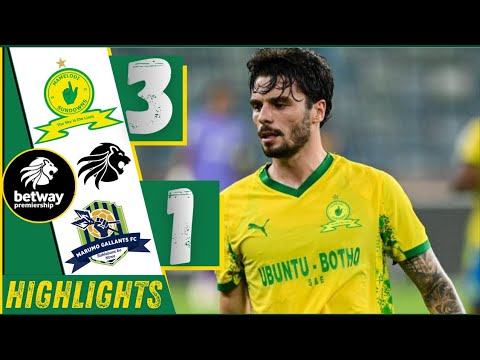 Mamelodi Sundowns vs Marumo Gallants| Full Match Highlights & Goals | Betway Premiership 2026
