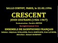 CRESCENT de JOHN COLTRANE orchestré par ...