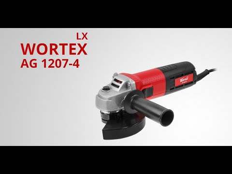 фото одноручная углошлифмашина wortex lx ag 1207-4. 50 вт, ушм угловая шлифовальная болгарка вортекс 0