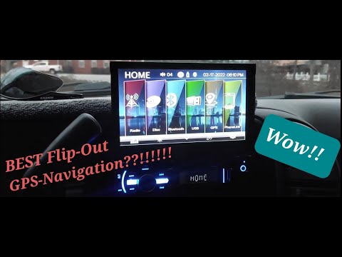 SoundStream FLIP-Up / Single Din - GPS Navigation - VRN-75HB