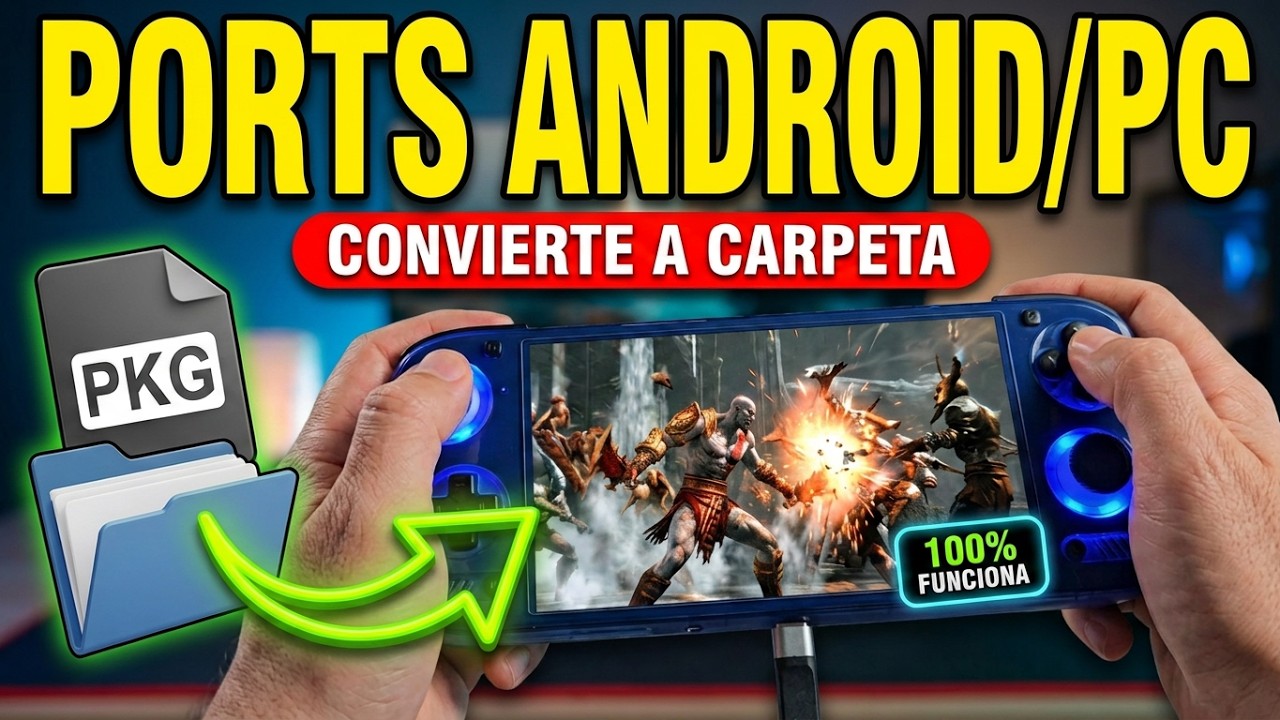 ✅ Truco para convertir tus archivos PKG a Carpeta: Tutorial y Prueba en PORTS de PS4