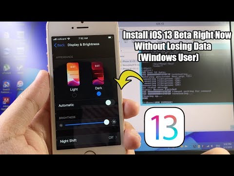 How to Install iOS 13 Public Beta No Losing Data (Windows User)