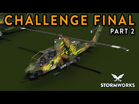 Attack Helicopter Build Challenge Final - Part 2 - Stormworks