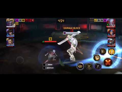 MARVEL FUTURE FIGHT: How to beat Jean Grey in timeline manual play LESSON #7- Thor T3