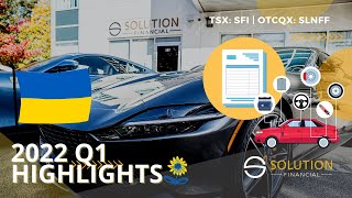 Q1 2022 Financial Highlights | Solution Financial