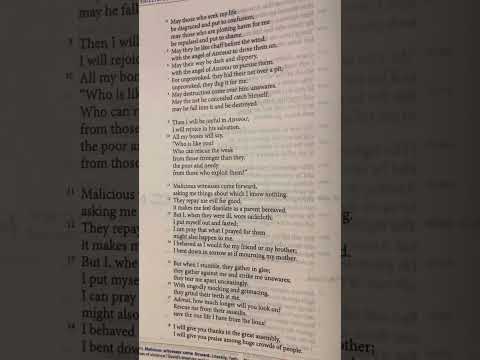 Psalms (Tehillim) 35 | Tanakh/Old Testament | Audio Bible | CJB | Complete Jewish Bible