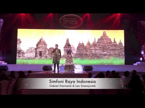 Lea Simanjuntak & Gabriel Harvianto - Simfoni Raya Indonesia
