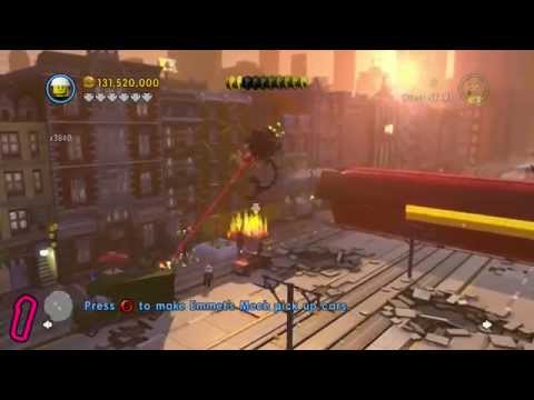 The Lego Movie Videogame - #14 Bricksburg Under Attack 100% Collectibles Guide