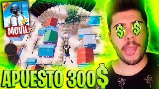 ¡¡ME APUESTO 300$ JUGANDO A PUBG MOBILE!! ¡¡EL QUE MATE MÁS GANA!! - MattsinLife