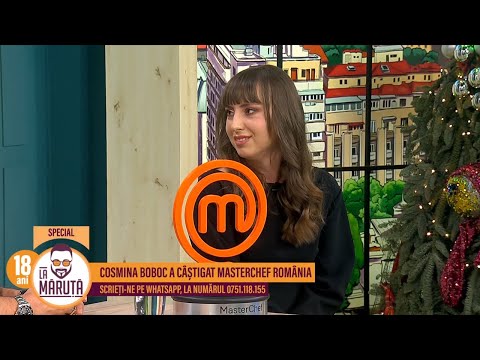 Cosmina Boboc a câștigat Masterchef România