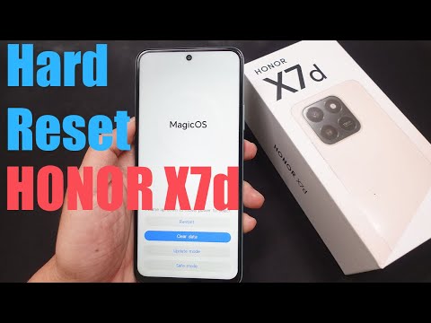 How To Hard Reset Honor X7d 4G