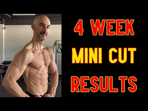 4 Week Mini Cut Results - Jacked After 40 Life Ep 64