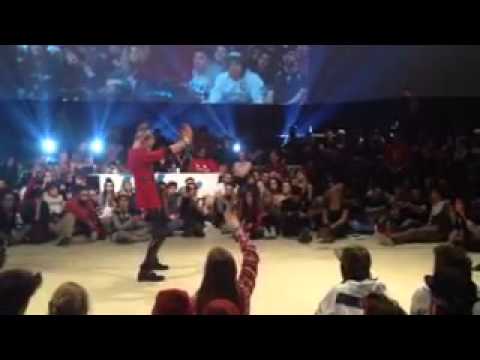 Kevin Awanawaack vs Emilia B-Fuji Ninja - MC Hip Hop Contest Special One Voguing