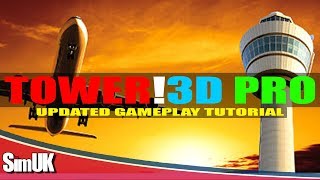 Updated Gameplay! Tower!3D Pro | Beginners Tutorial | St. Thomas Airport | with Double Go Around