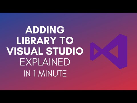 How To Add Library To Visual Studio In 2024?