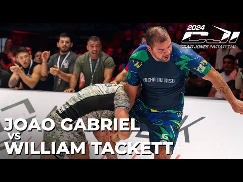 David vs Goliath Grappling Match! William Tackett vs Joao Gabriel Rocha | Craig Jones Invitational