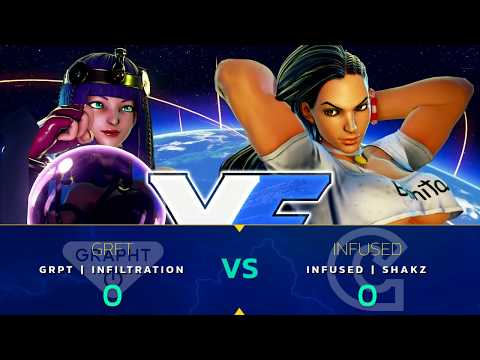 SFV: Infused | Shakz vs. GRPT | Infiltration - Capcom Cup 2017 LCQ Top 8 - CPT 2017