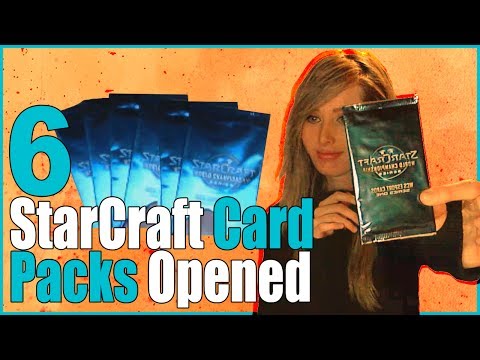 Opening 6 StarCraft II WCS Card Packs & My WCS Cards Collection!