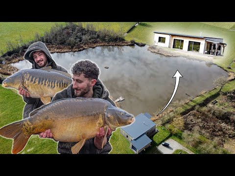 Carp Fishing From A Luxury Cabin - French Fishing Holiday!