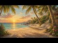Beautiful sunset at the beach