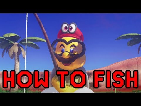 Super Mario Odyssey // How to Fish