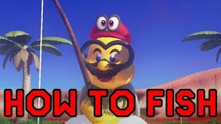Super Mario Odyssey // How to Fish